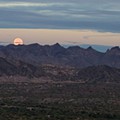 Moonset over the Superstitions -Lost Dutchman State Park in Apache Junction, Arizona 041117.jpg